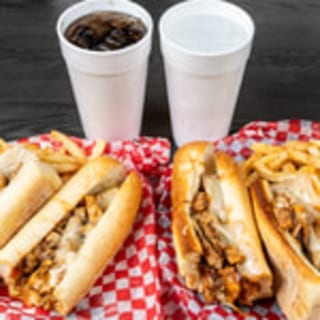 Large Philly Cheesesteak & 6 Boneless Wings