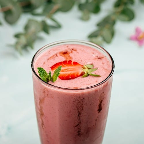 Strawberry Smoothie.