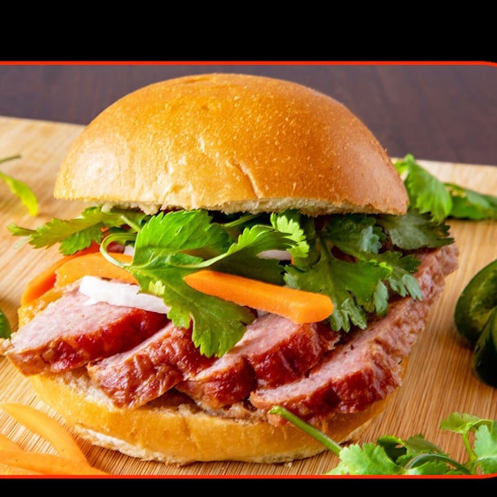 B23. BURGER PORK PATTIES / BURGER NEM NUONG.