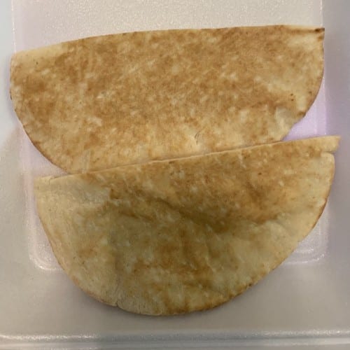 Extra Pita Bread.