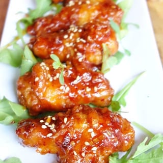 Spicy Garlic Chicken Wings (5-6 Pcs)
