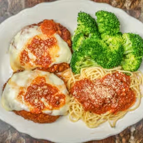 Chicken Parmigiana.