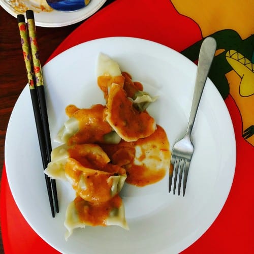 Aloo Momo.