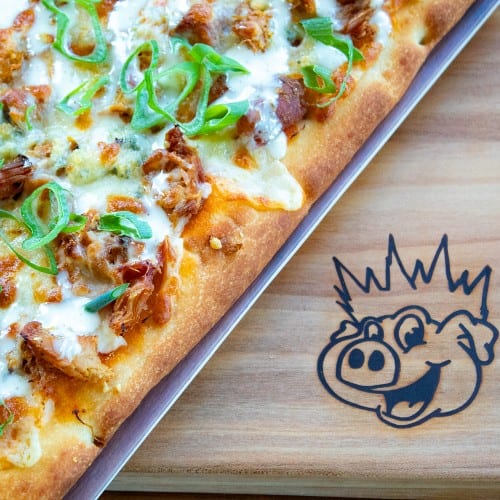 Buffalo Chicken Flatbread.