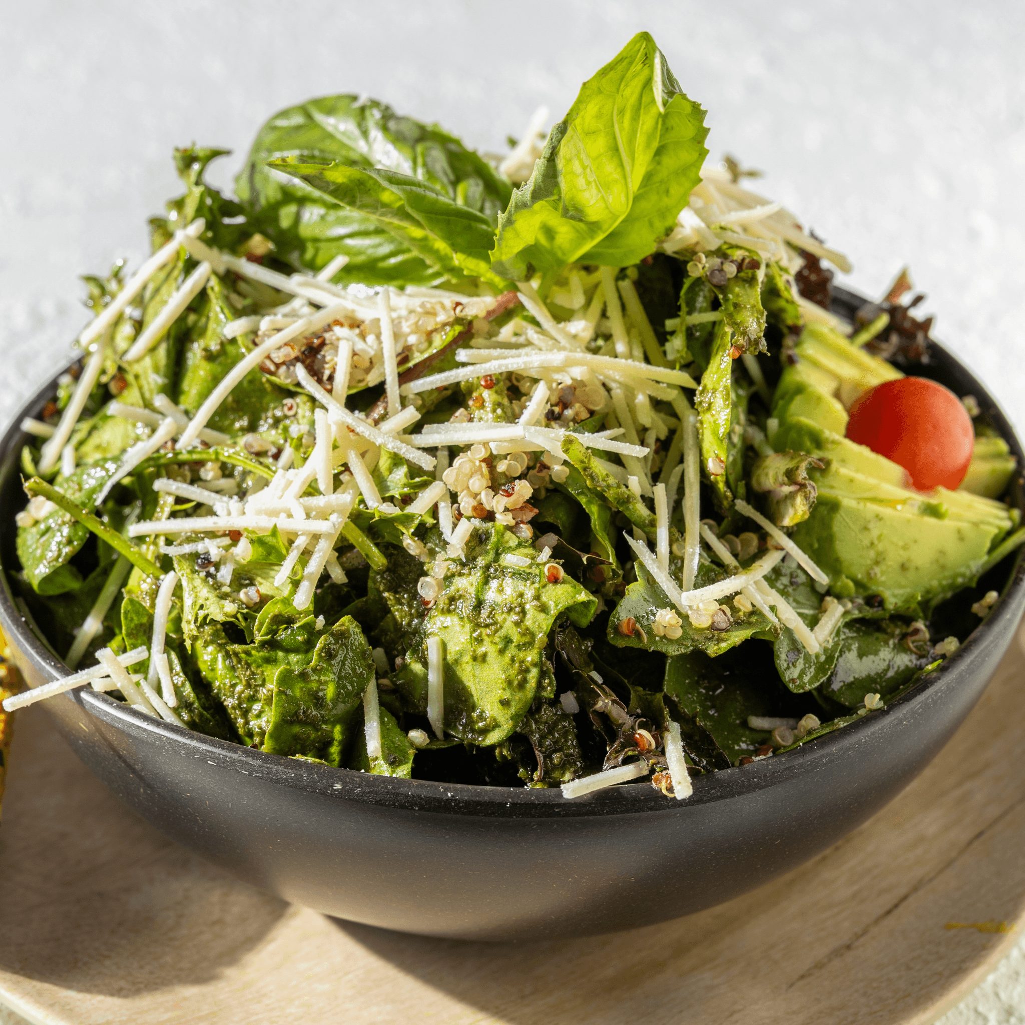 Chicken Pesto Salad or Wrap.