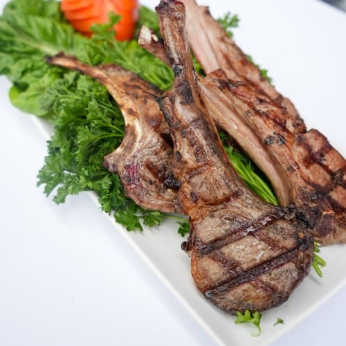 Grilled Lamb Chops.