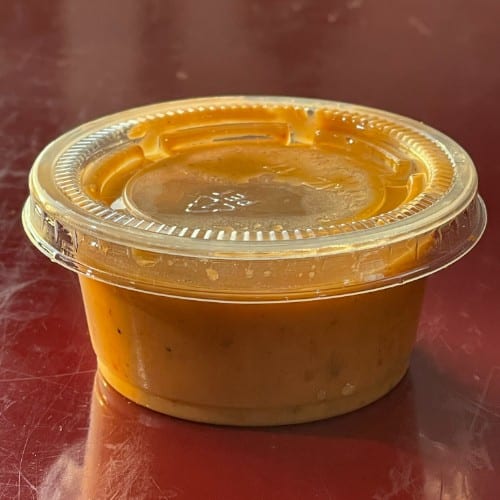 2 oz. peanut sauce.