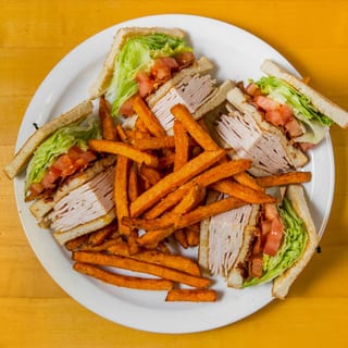 Sliced Turkey Triple Decker