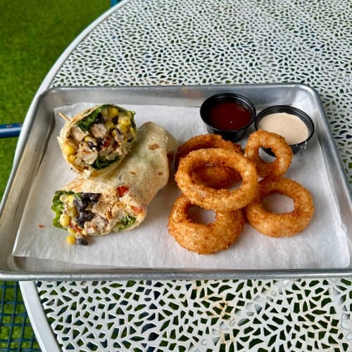 Southwest Chicken Wrap.