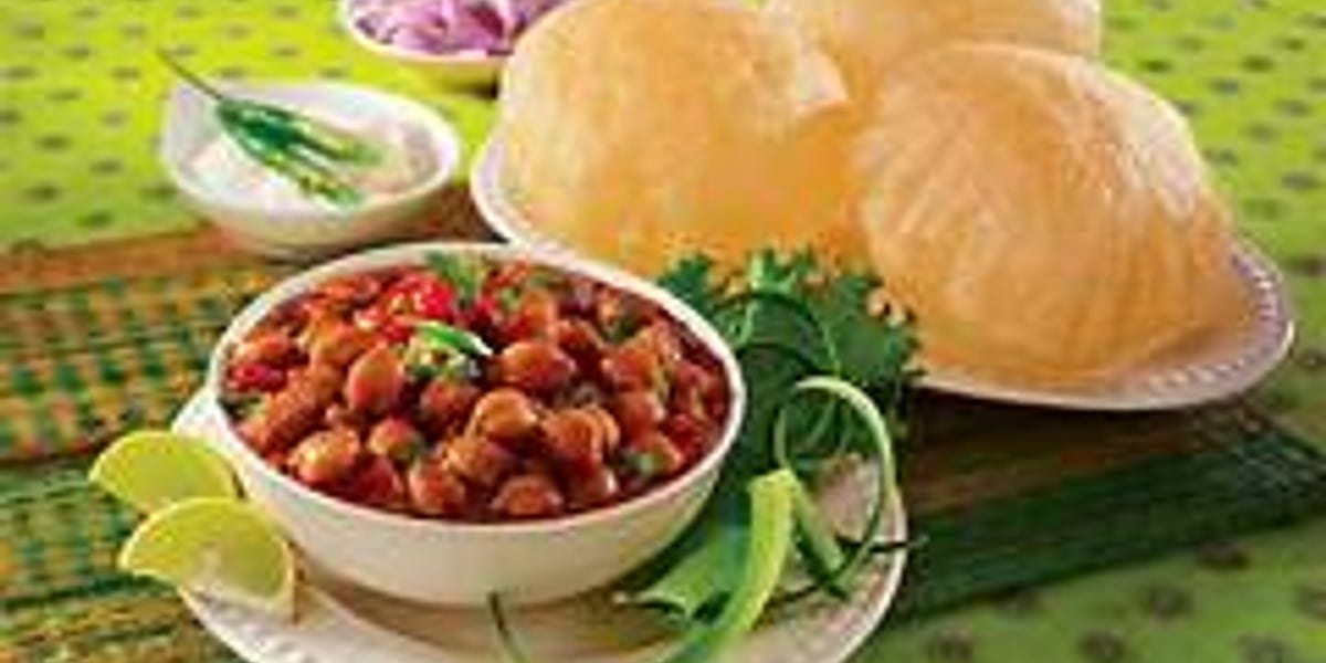 Poori Chole.
