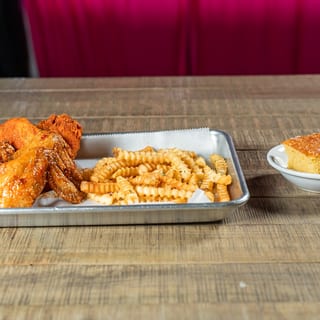 (4) Jumbo Wings & 2 Sides