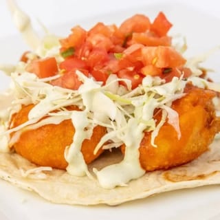 Buffalo Shrimp Taco