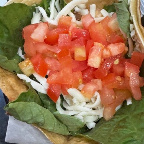 Tomatoe, Cheese & Basil.