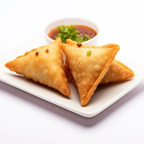 Meat Samosa (Chicken).