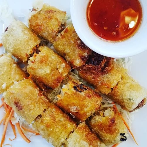 Fried Egg Rolls.