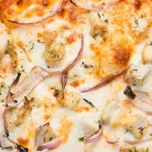 Buffalo Chicken Pizza.