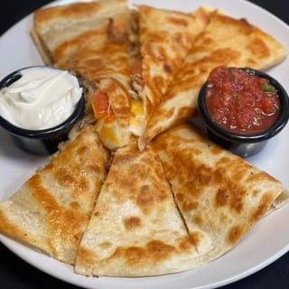 Late Night Chicken Quesadilla