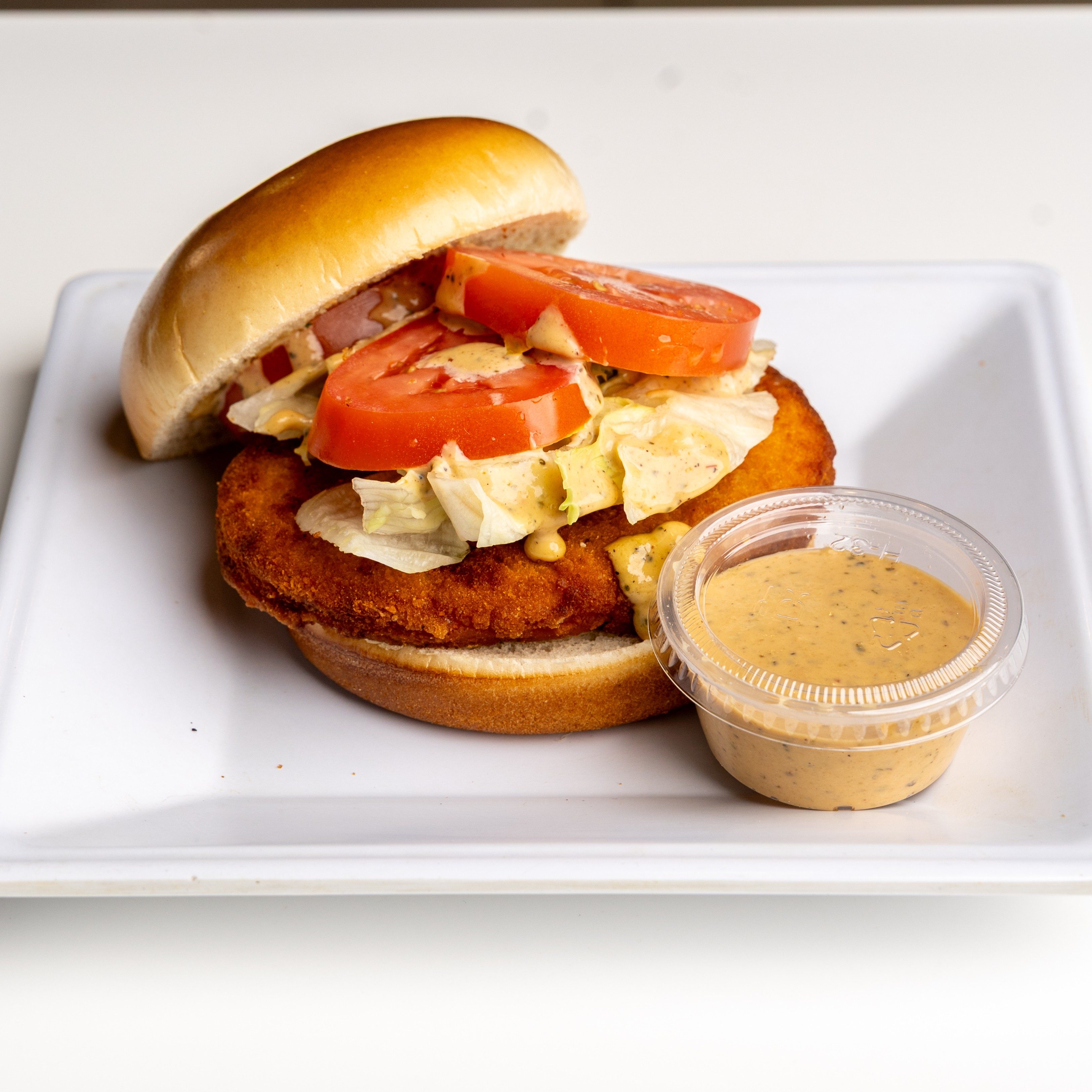 Crispy Chicken Burger.