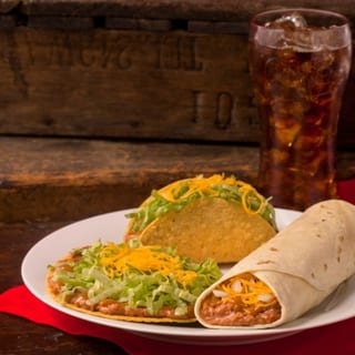 #1. 1 Taco | 1 Burrito | 1 Tostada