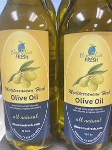 Mediterranean Herb Extra Virgin Olive Oil.