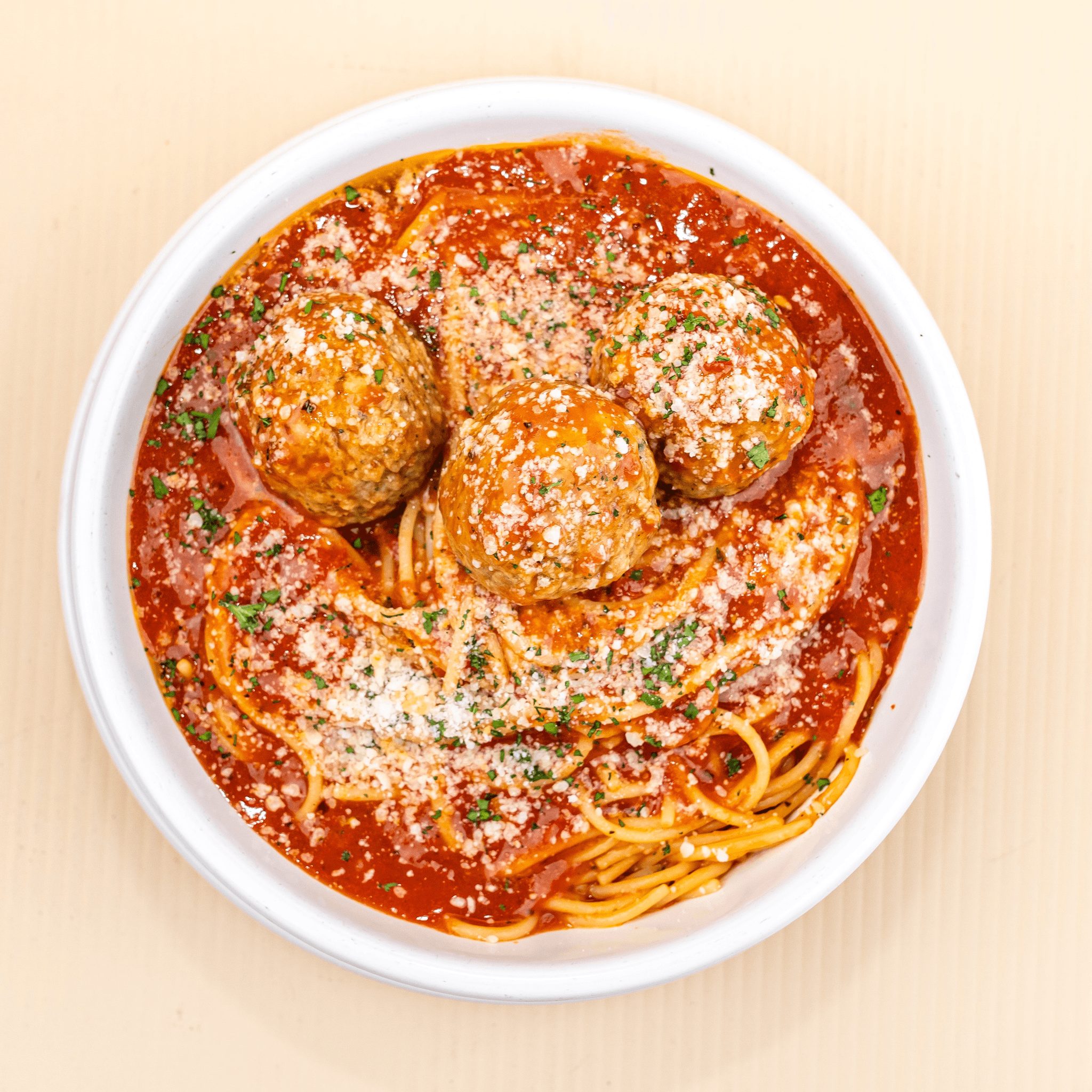 Spaghetti With Meatballs.