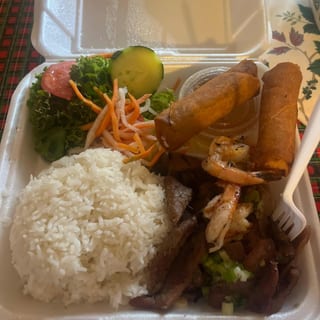 Com - Combination Rice plate