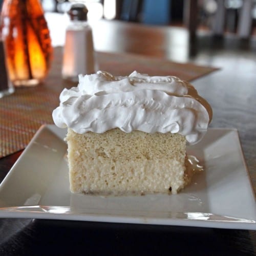 Tres Leches Cake Dinner.