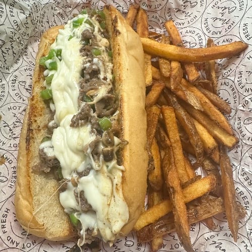 Philly Cheesesteak Basket.