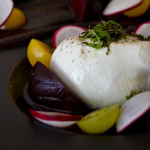 Burrata Mozzarella.