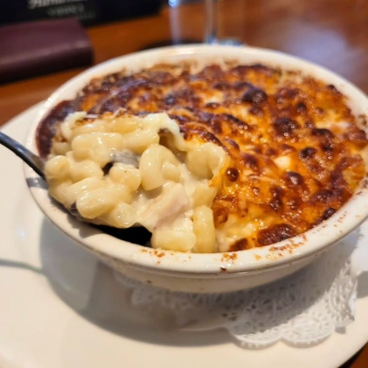 White Truffle Mac & Cheese.