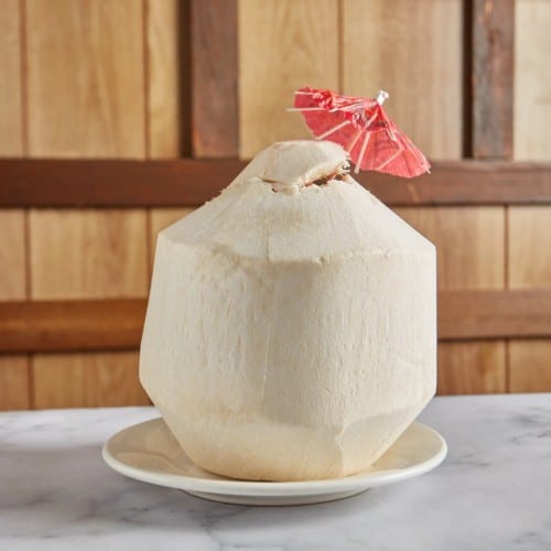 Fresh Young Coconut.