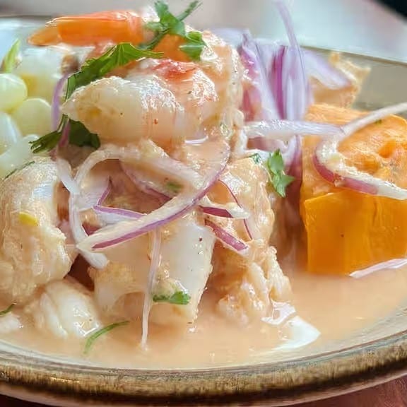 Tapa de Ceviche Mixto.