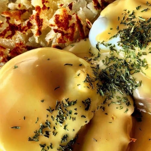 Eggs Benedict.