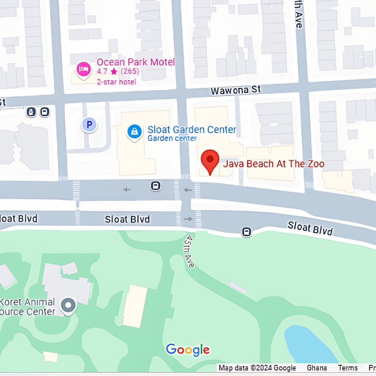 Java Beach at the Zoo