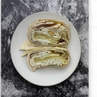 Grilled Turkey and Egg Whites Wrap