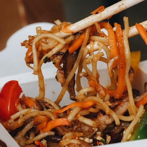 Yakisoba w/ Veggies.