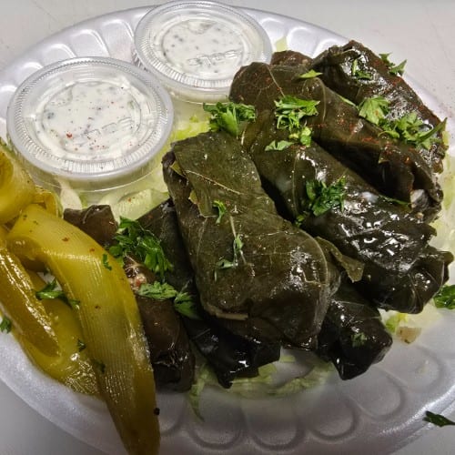 Dolma (Stuffed Grape Leaves).