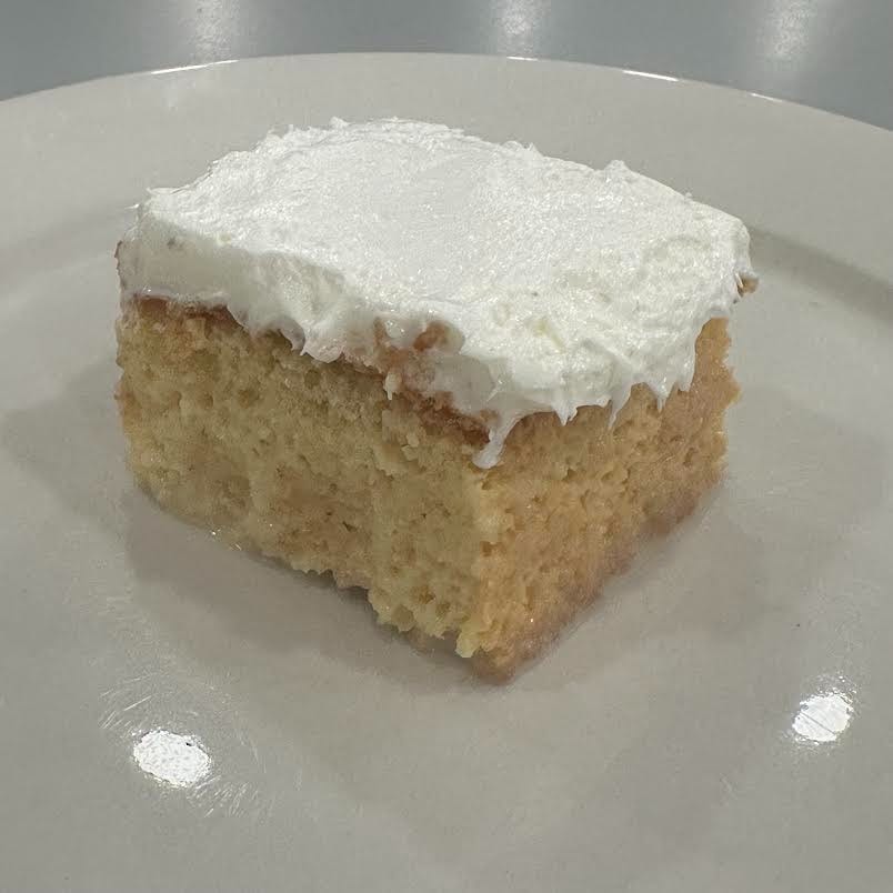 Tres Leche Cake.