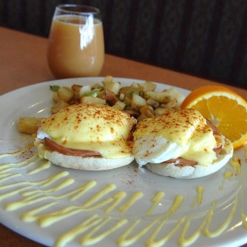 Eggs Benedict.