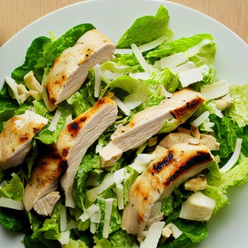 Chicken Caesar Salad.