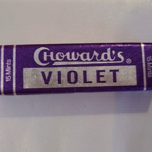 Chowards VIOLET Mints, 15 Mints.