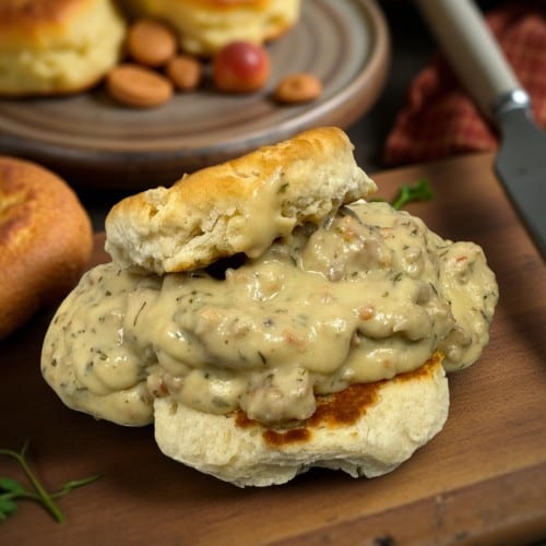 Biscuits & Homemade Gravy.