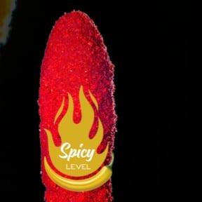 C8. HOT CHEETOS HALF & HALF.