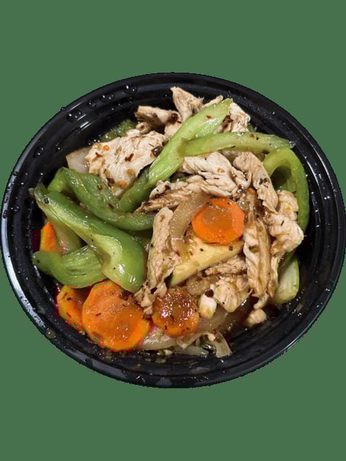 80. Stir-Fried Spicy Chicken with Lemongrass (Ga Xao Xa Ot).