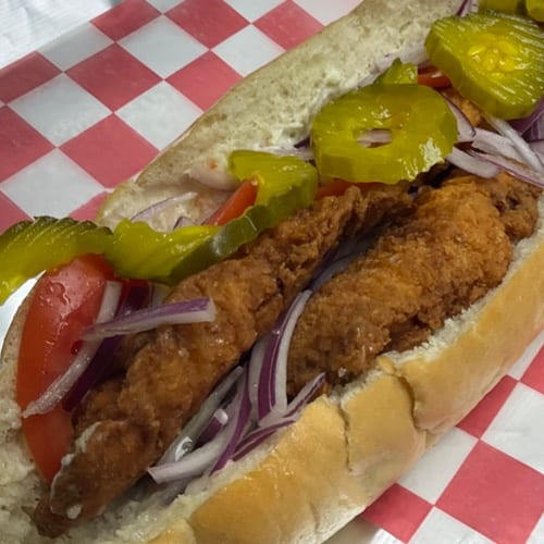 Breaded Chicken Breast Sub (Small 11").