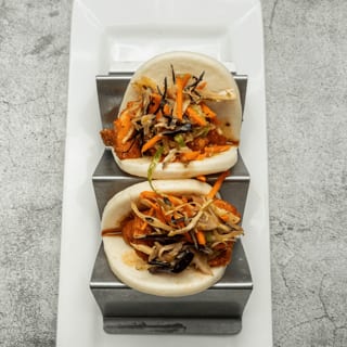 General Tso Steamed Buns