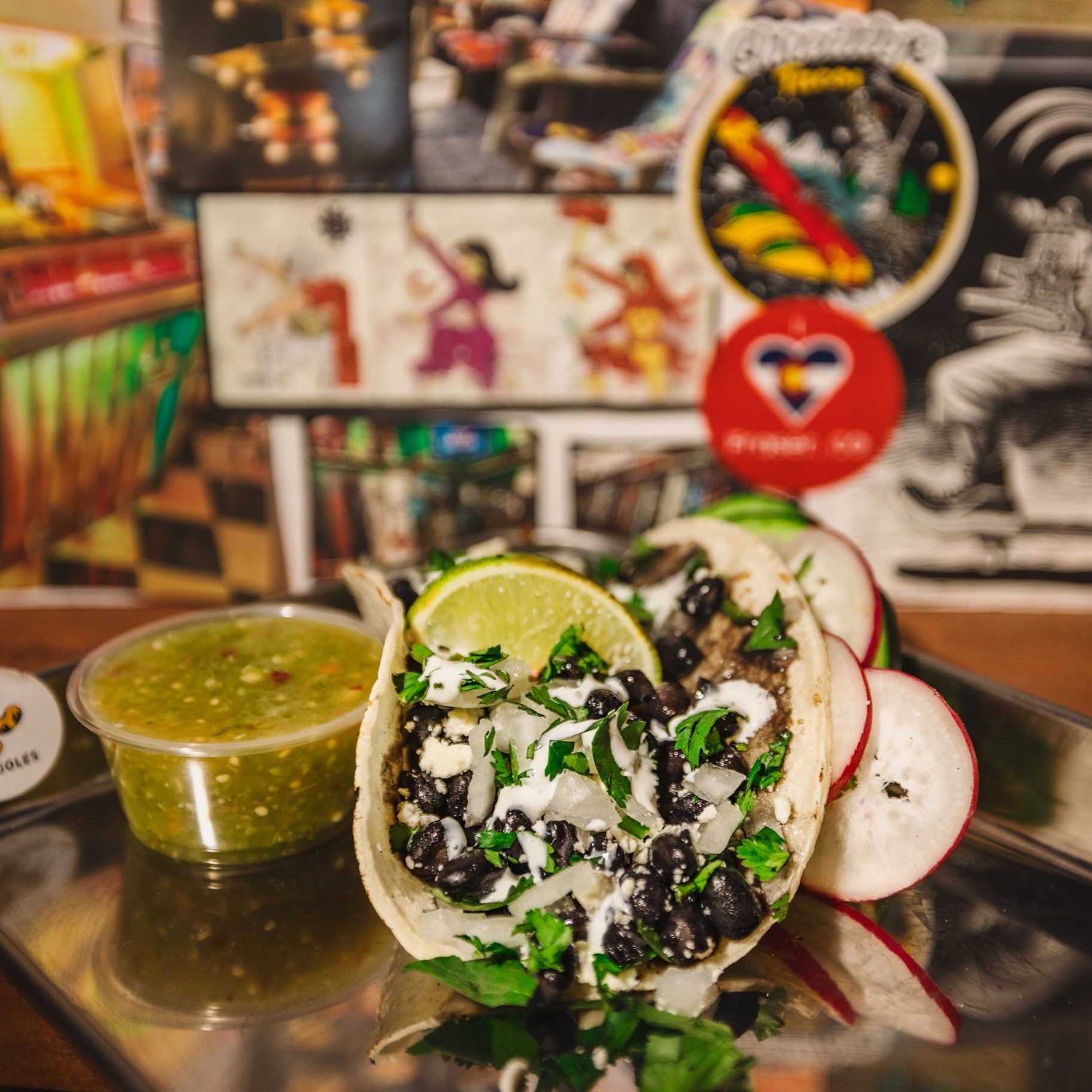 Frijoles Street Taco.