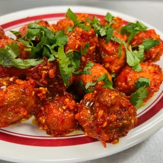 Mushroom Manchurian (GF)/(DF)