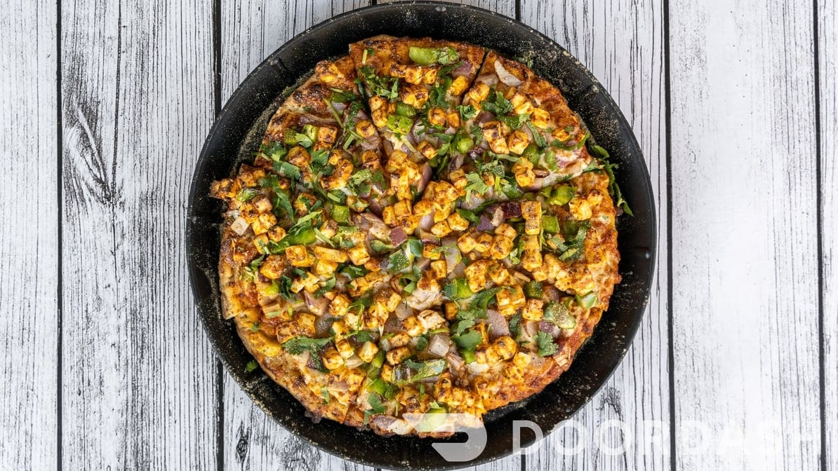 Karahi Paneer Pizza.