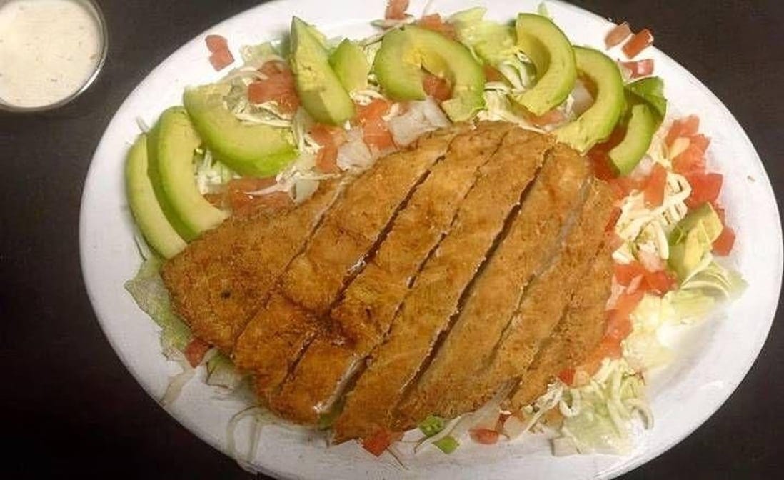 Crispy Chicken Salad.